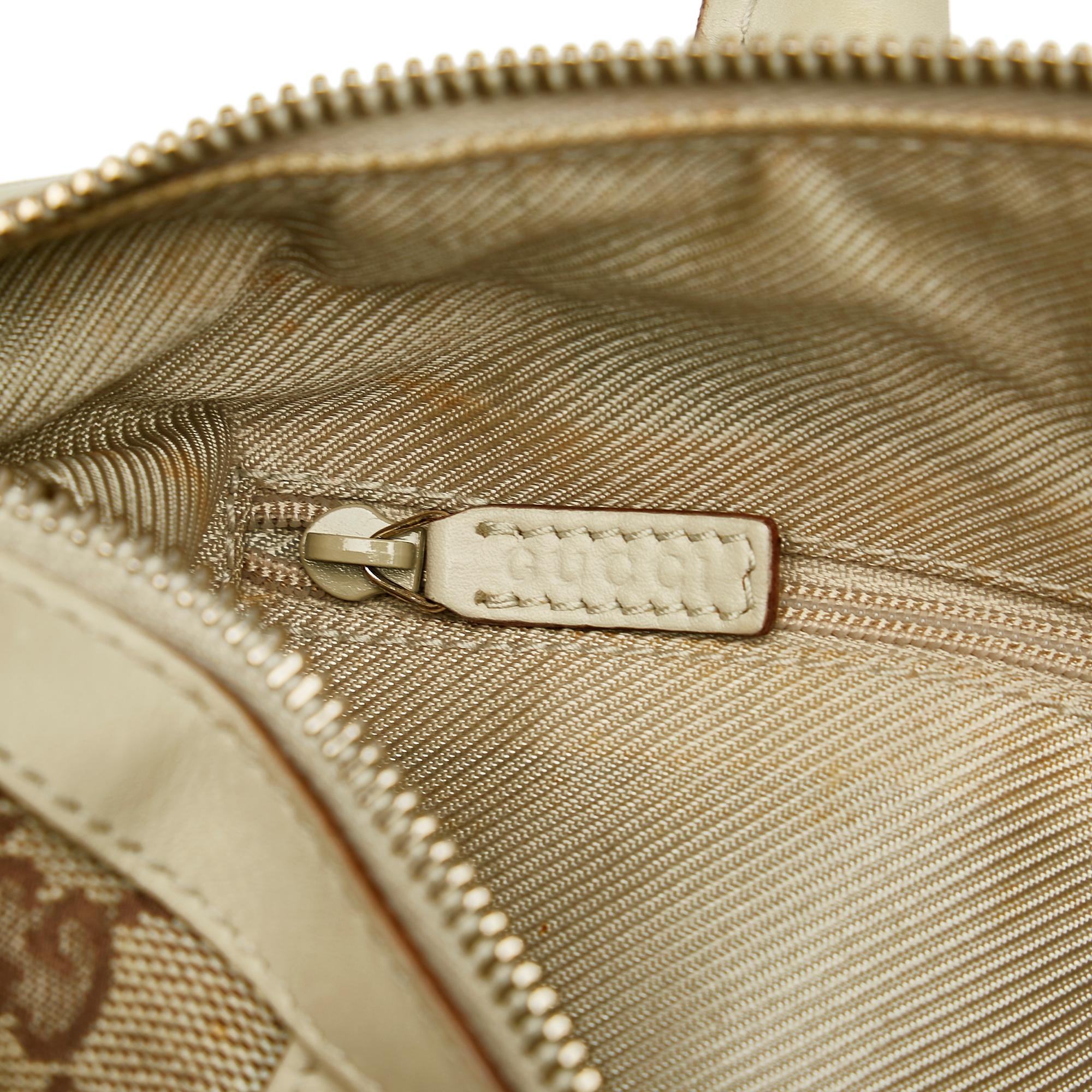 Gucci Gucci Canvas Boston Bag (SHG-28787)