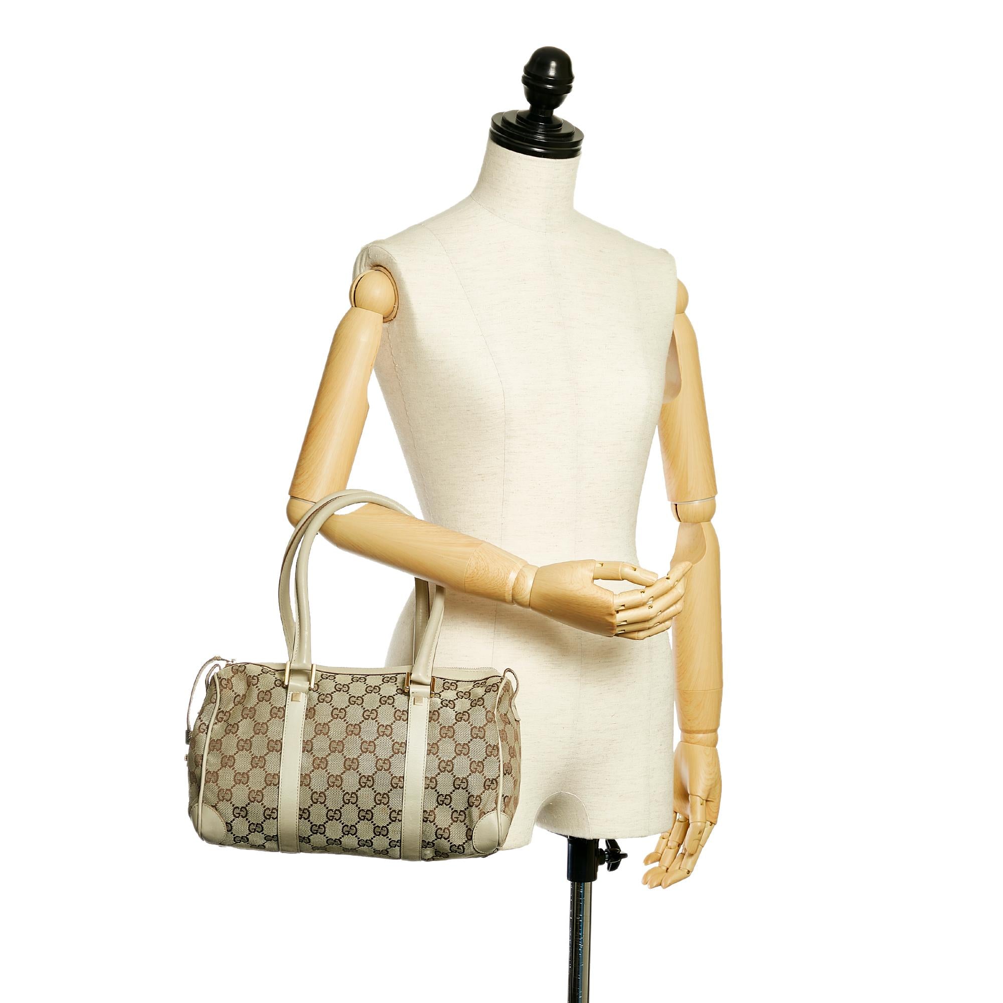 Gucci Gucci Canvas Boston Bag (SHG-28787)