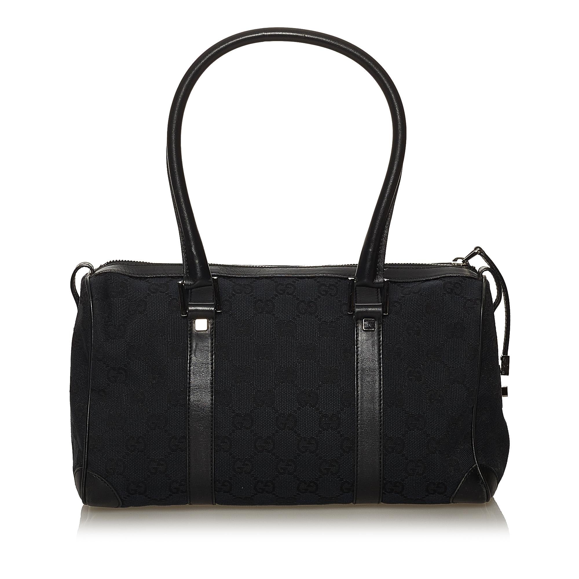 Gucci Gucci Canvas Boston Bag (SHG-29257)