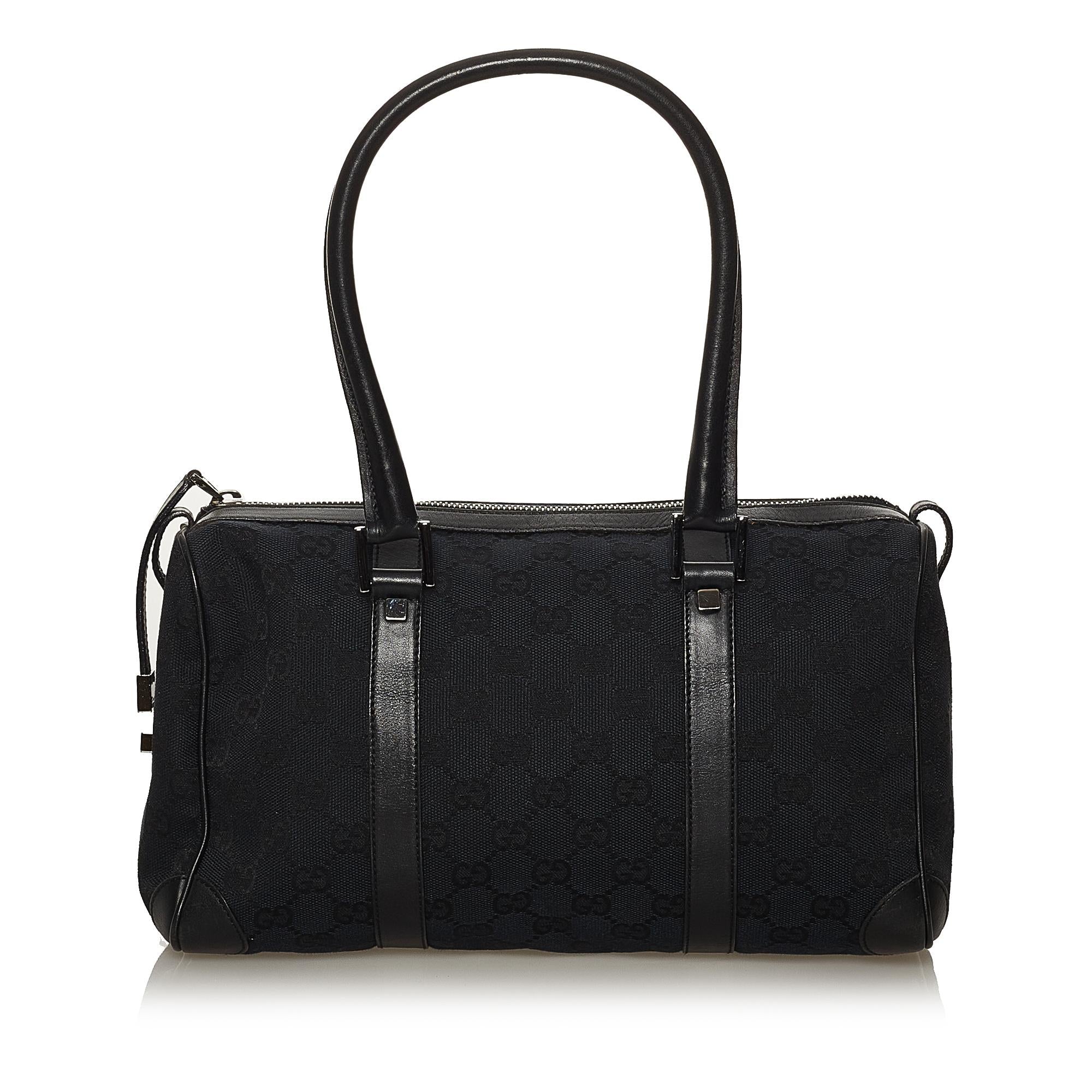 Gucci Gucci Canvas Boston Bag (SHG-29257)