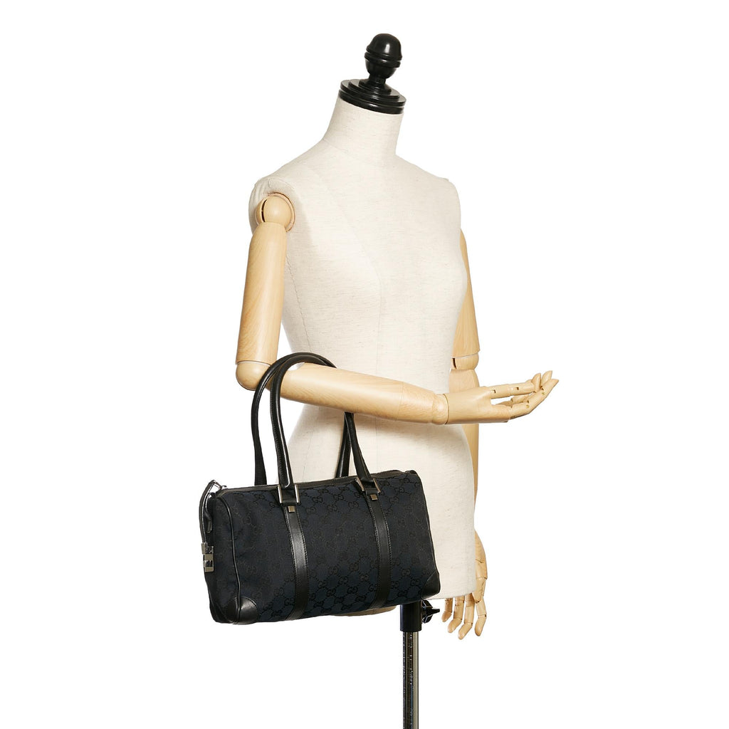 Gucci Gucci Canvas Boston Bag (SHG-29257)