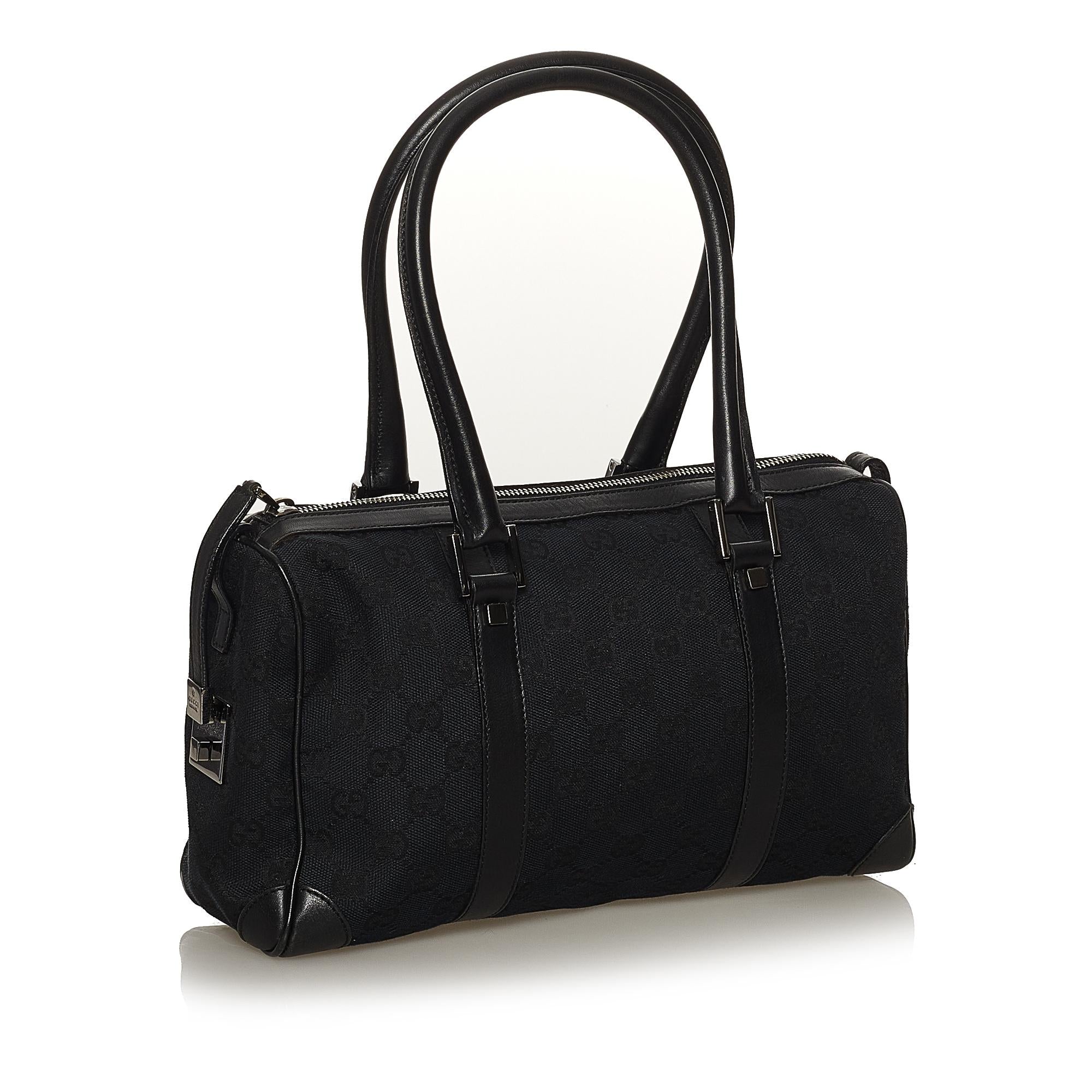 Gucci Gucci Canvas Boston Bag (SHG-29257)