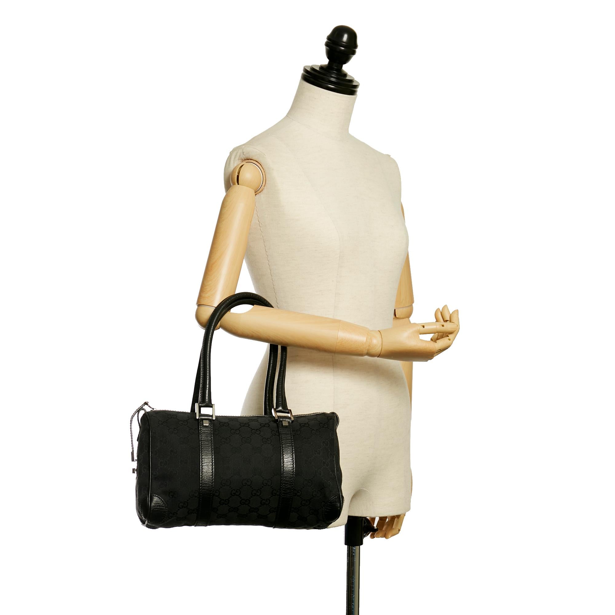 Gucci Gucci Canvas Boston Bag (SHG-30518)
