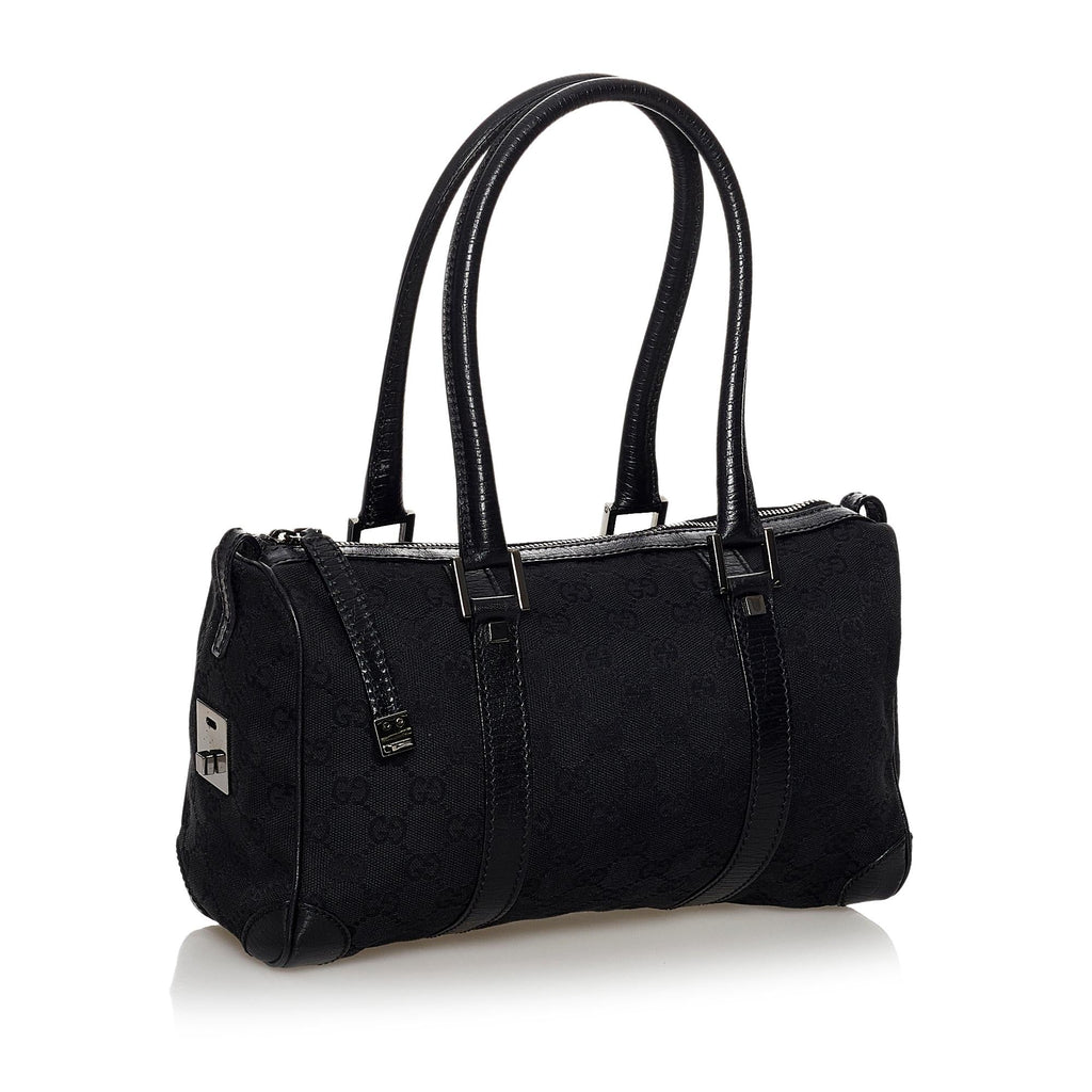 Gucci Gucci Canvas Boston Bag (SHG-30518)