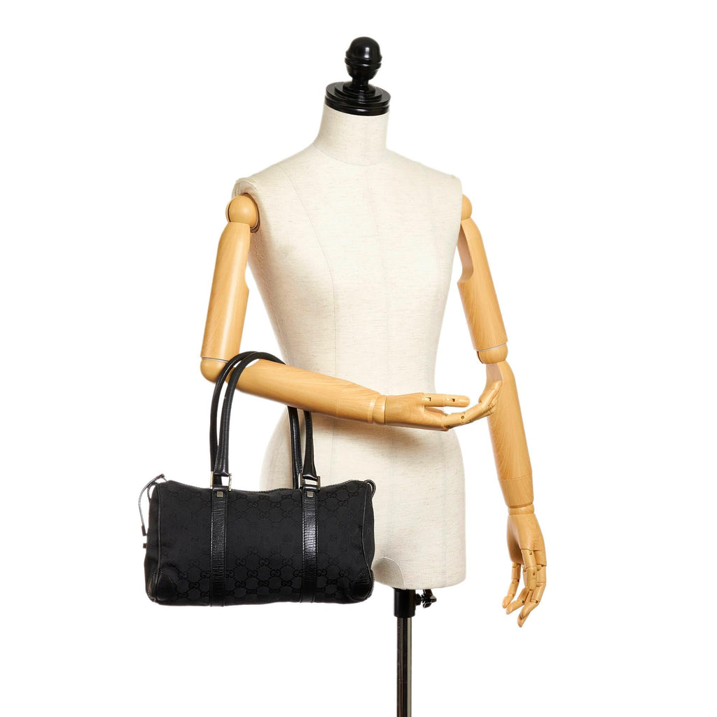 Gucci Gucci Canvas Boston Bag (SHG-32477)