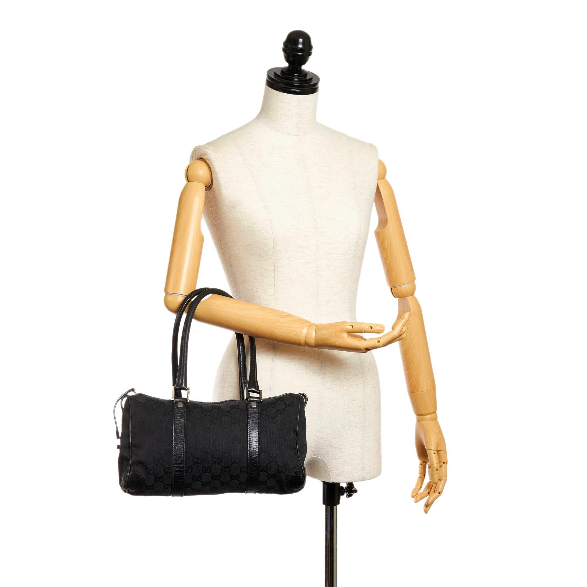Gucci Gucci Canvas Boston Bag (SHG-32477)