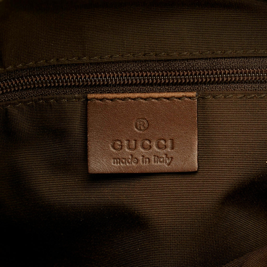Gucci Gucci Canvas Boston Bag (SHG-33086)