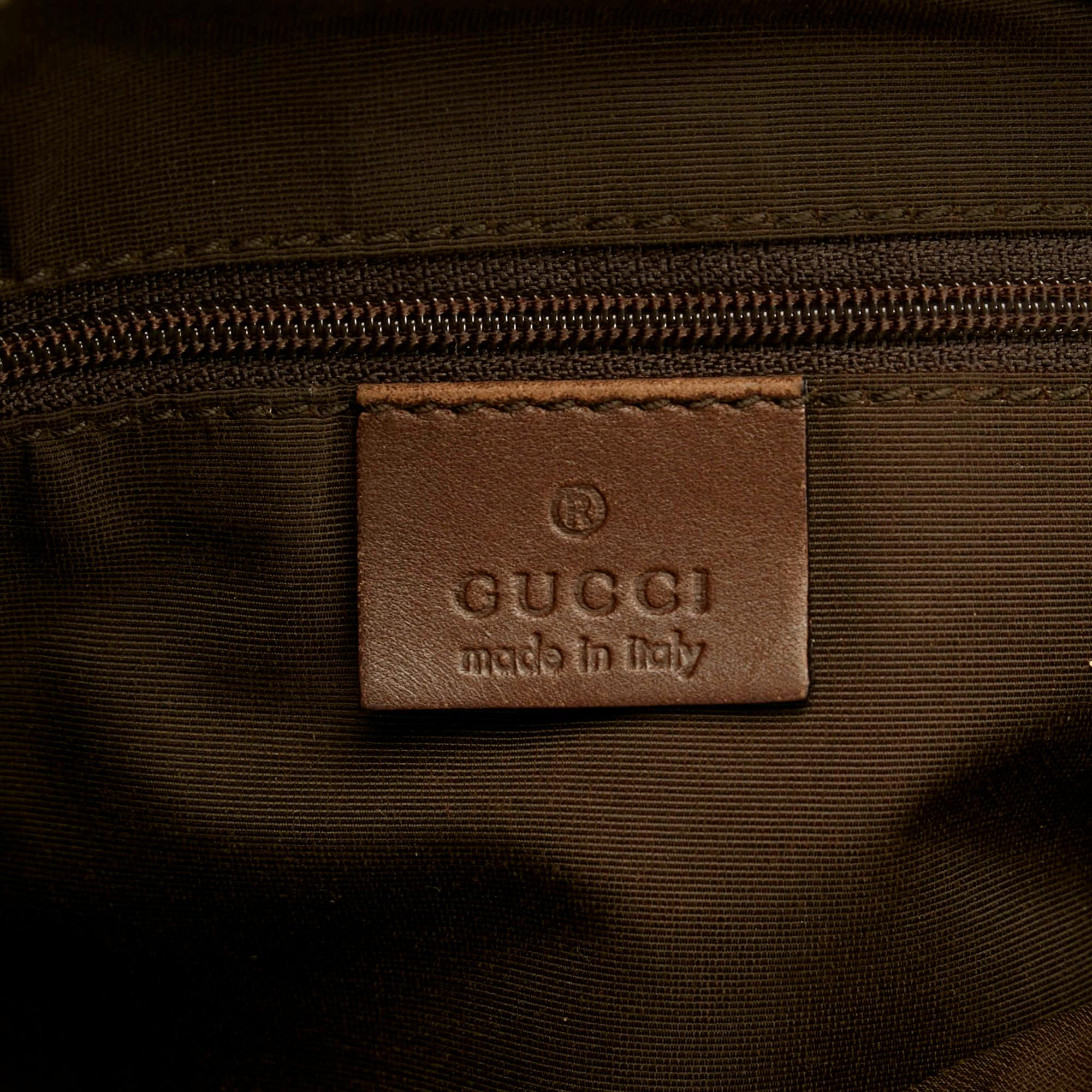 Gucci Gucci Canvas Boston Bag (SHG-33086)