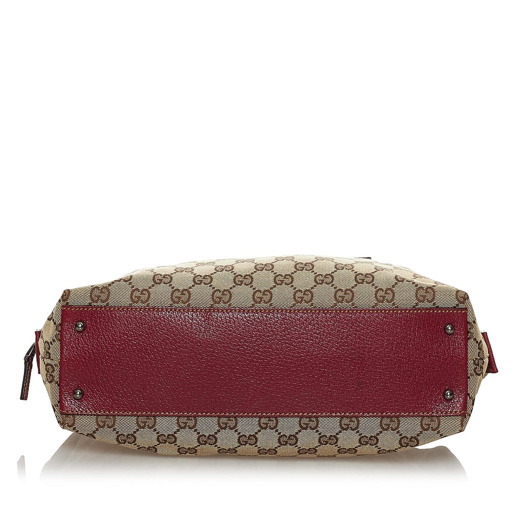 Gucci Gucci Canvas Boston Bag (SHG-33372)