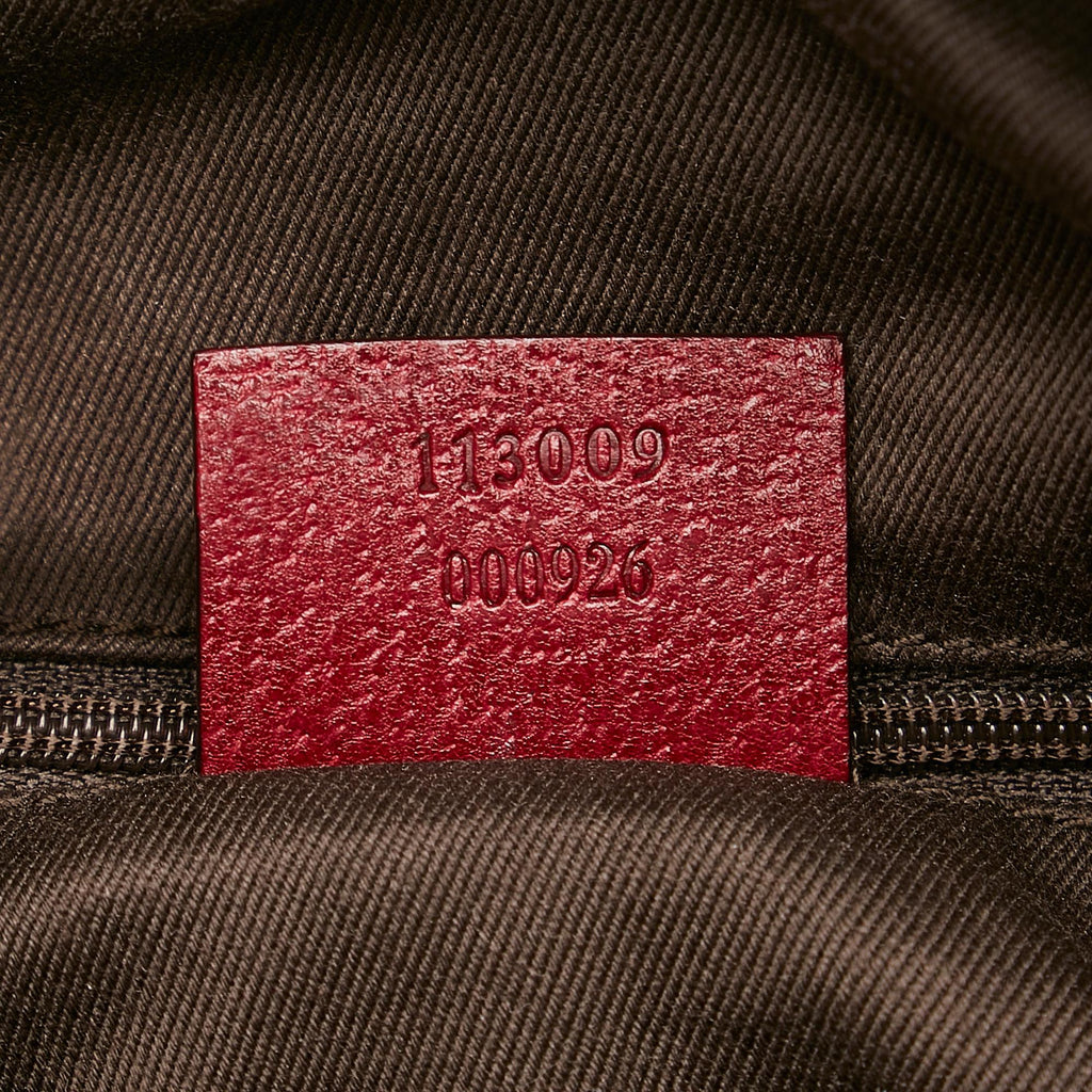 Gucci Gucci Canvas Boston Bag (SHG-33372)