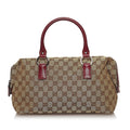 Gucci Gucci Canvas Boston Bag (SHG-33372)