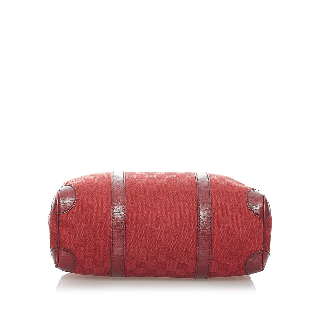 Gucci Gucci Canvas Boston Bag (SHG-33530)
