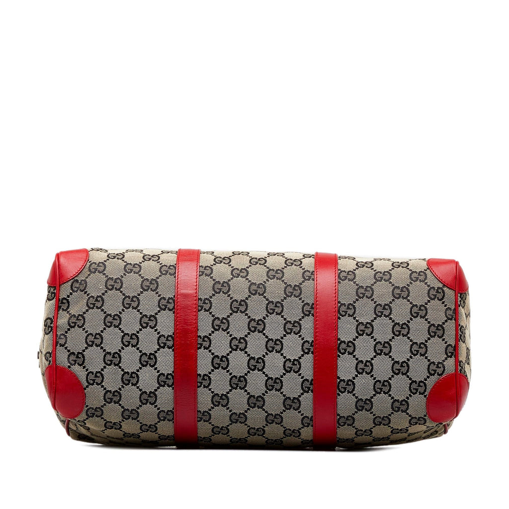 Gucci GG Canvas Boston Bag (SHG-OKnHH0)