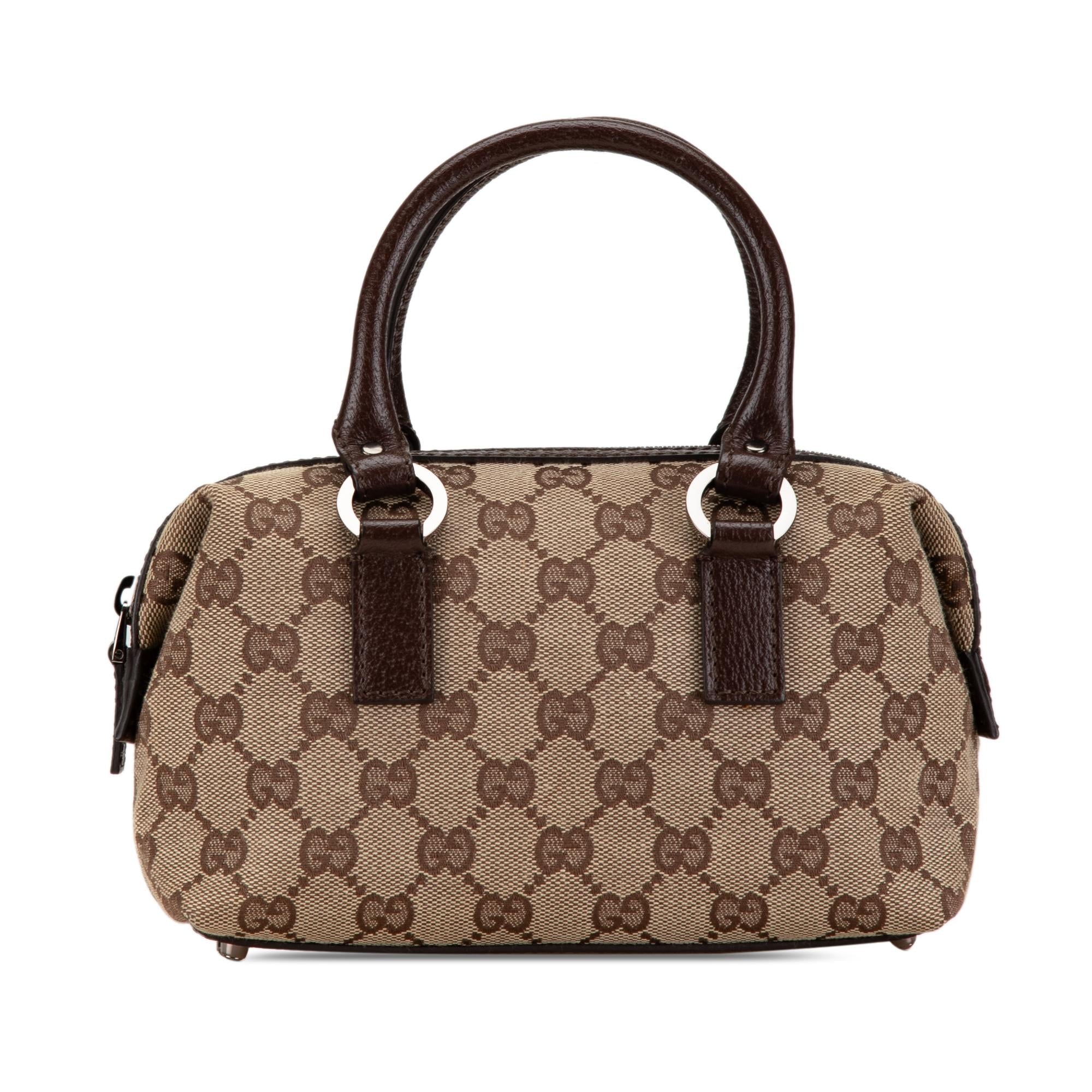 Gucci GG Canvas Boston Bag (SHG-5RQJvn)