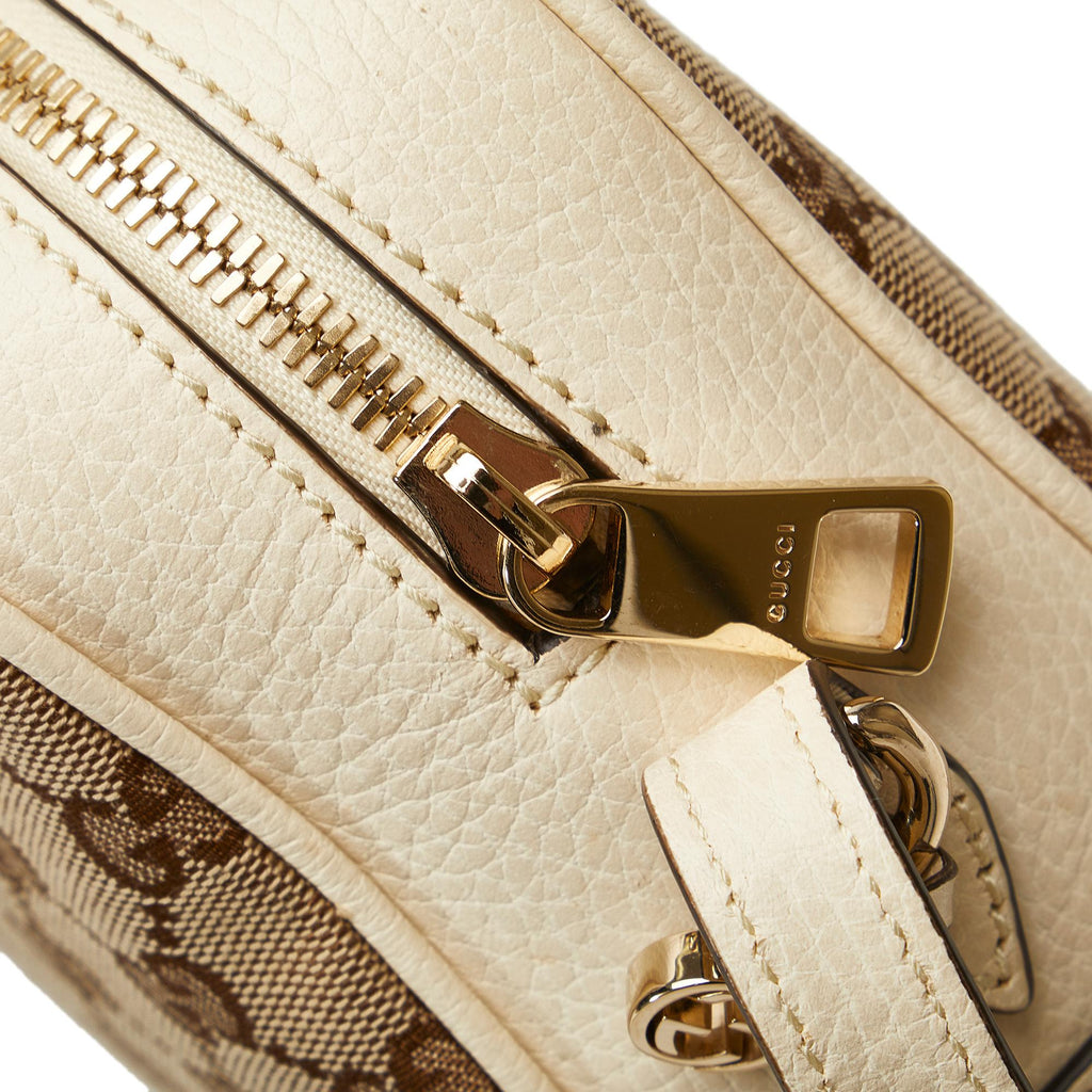 Gucci GG Canvas Bree Crossbody Bag (SHG-76hE2P)