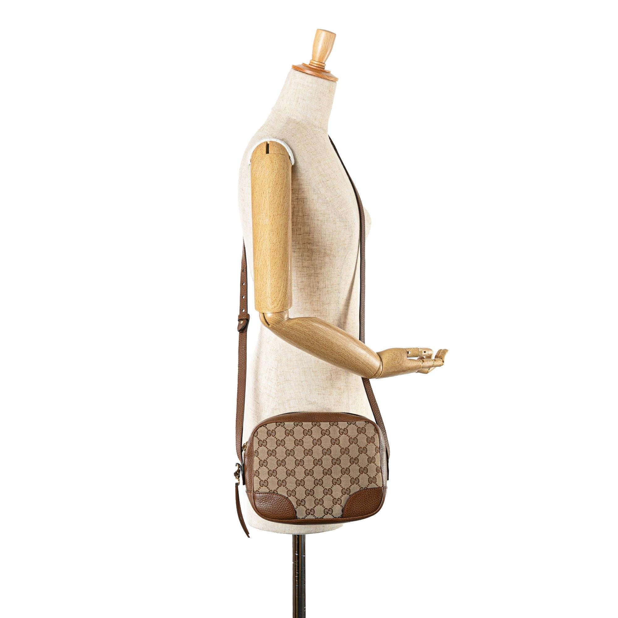 Gucci GG Canvas Bree Crossbody (SHG-6tx3cw)