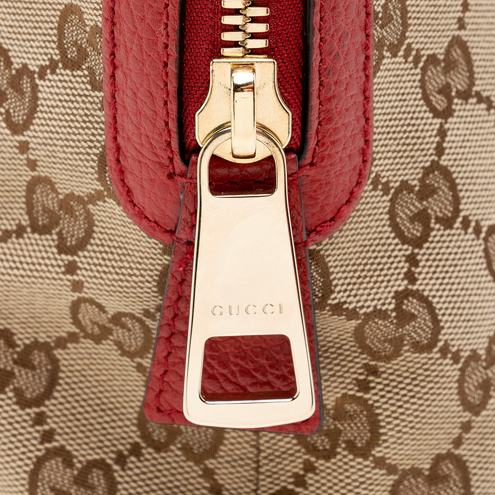 Gucci Gucci Canvas Bree Dome Shoulder Bag (SHF-20626)