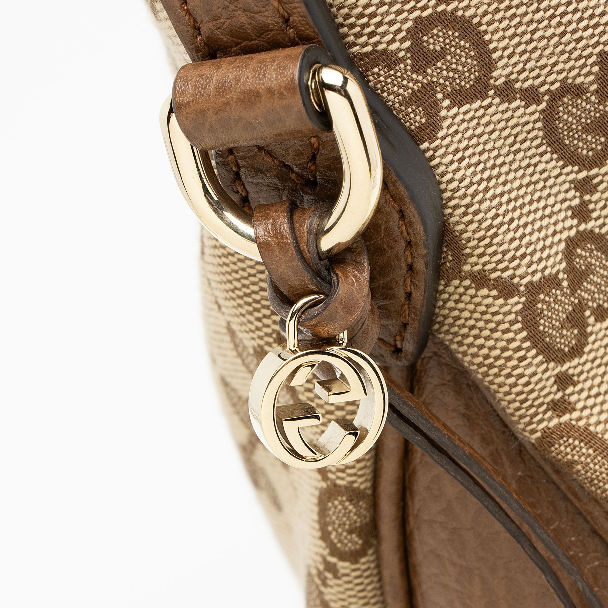 Gucci GG Canvas Bree Large Hobo