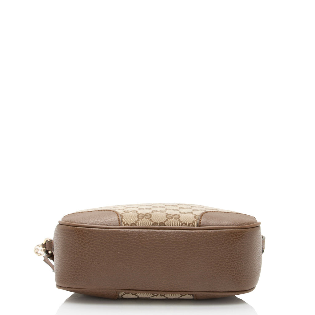 Gucci GG Canvas Bree Mini Messenger Bag (SHF-bpKZHI)