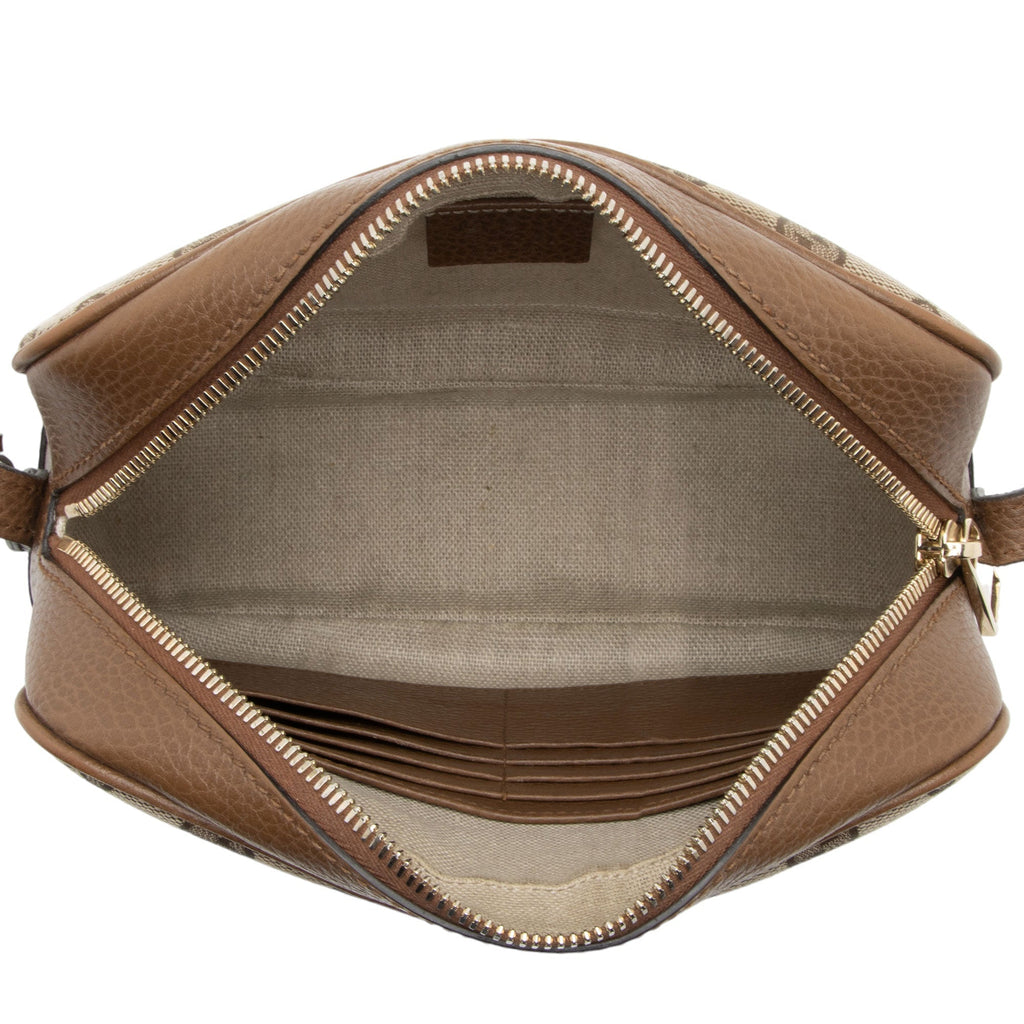 Gucci GG Canvas Bree Mini Messenger Bag (SHF-bpKZHI)
