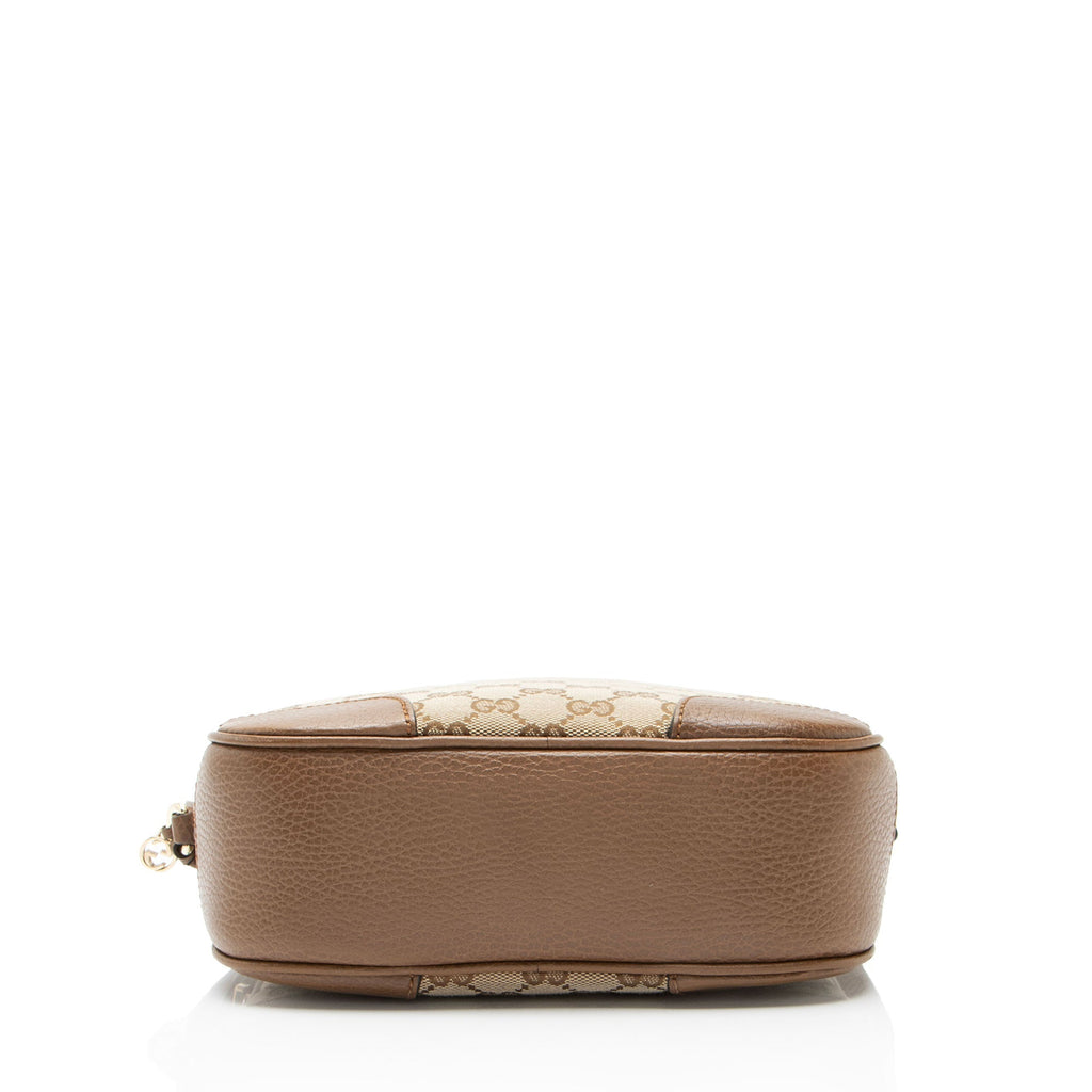 Gucci GG Canvas Bree Mini MessLBger