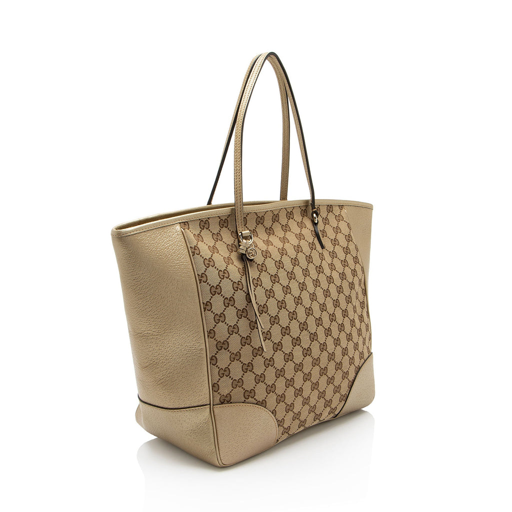 Gucci GG Canvas Bree Medium Tote