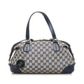 Gucci GG Canvas Brick Lane Satchel (SHG-564Kbq)
