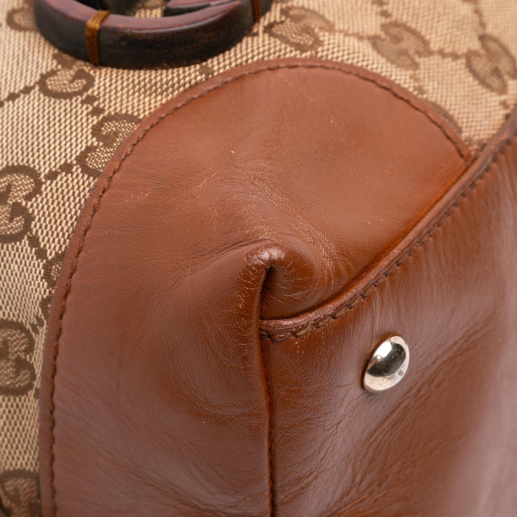 Gucci GG Canvas Brick Lane Satchel