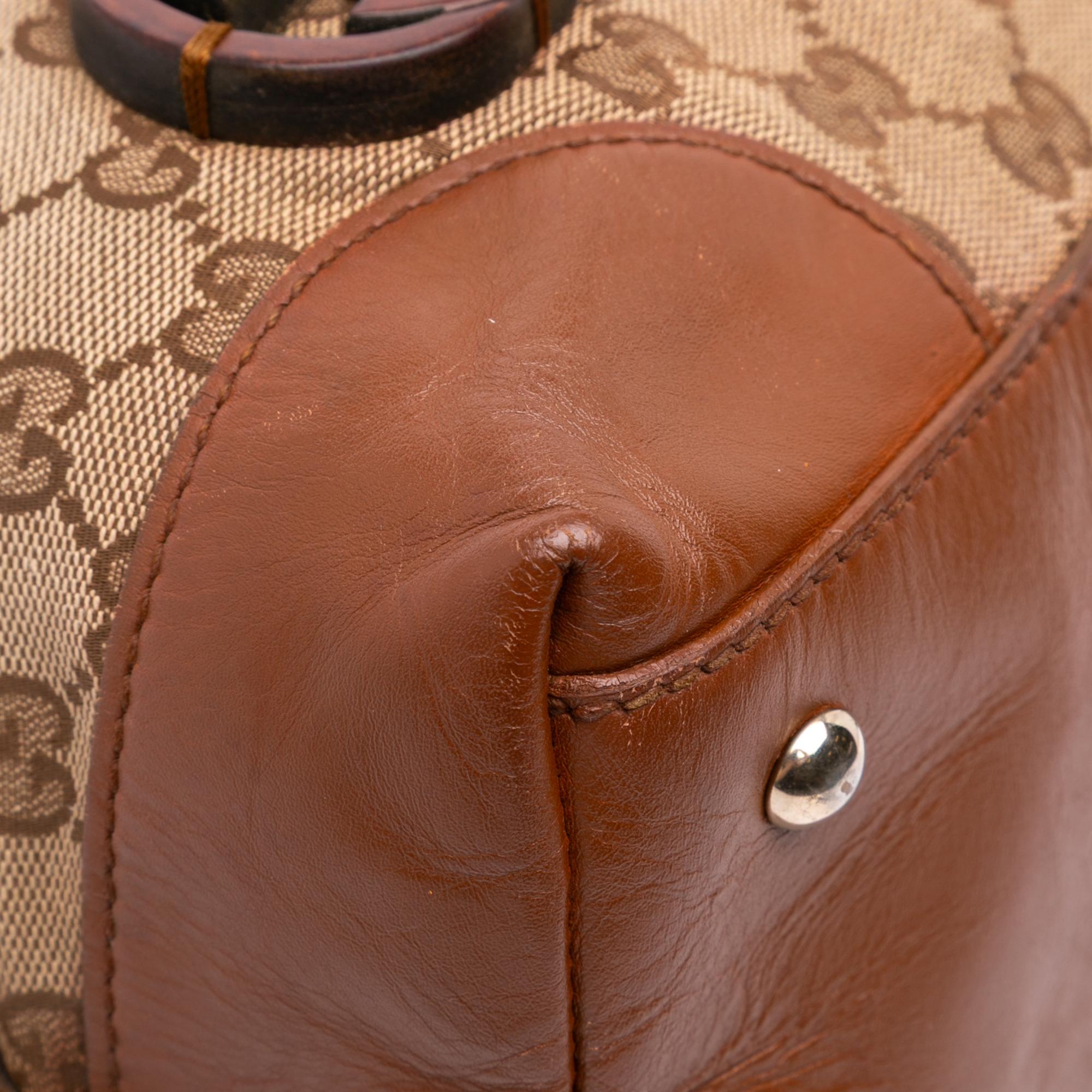 Gucci GG Canvas Brick Lane Satchel
