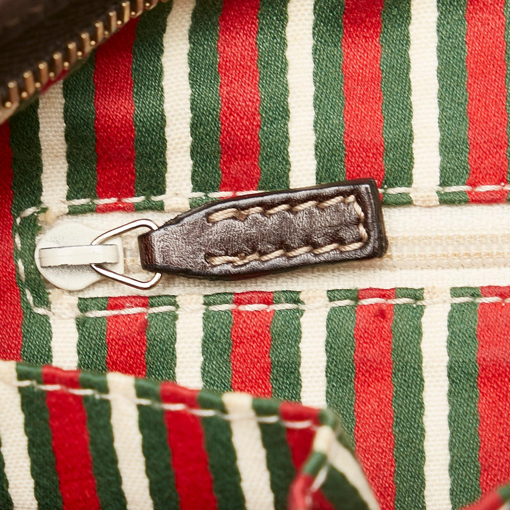 Gucci GG Canvas Britt Crossbody (SHG-gC3R2B)