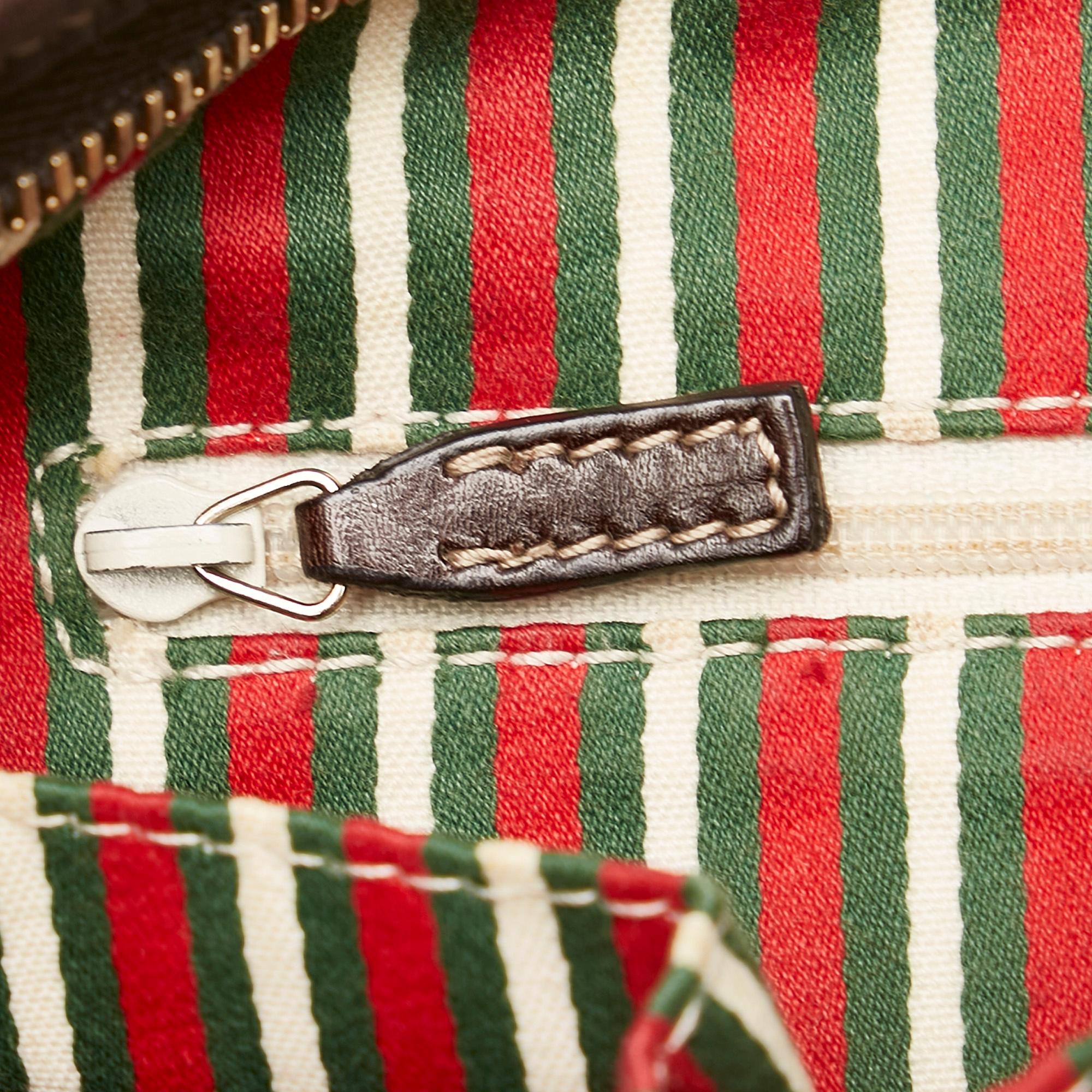 Gucci GG Canvas Britt Crossbody (SHG-gC3R2B)