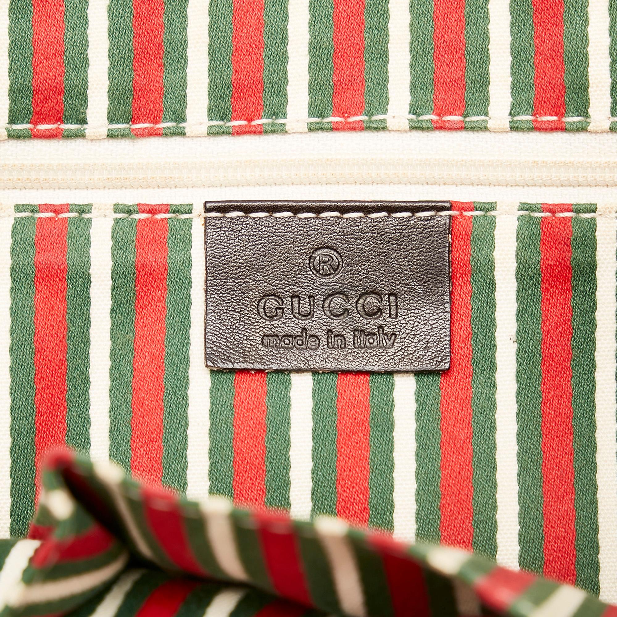 Gucci GG Canvas Britt Crossbody (SHG-gC3R2B)