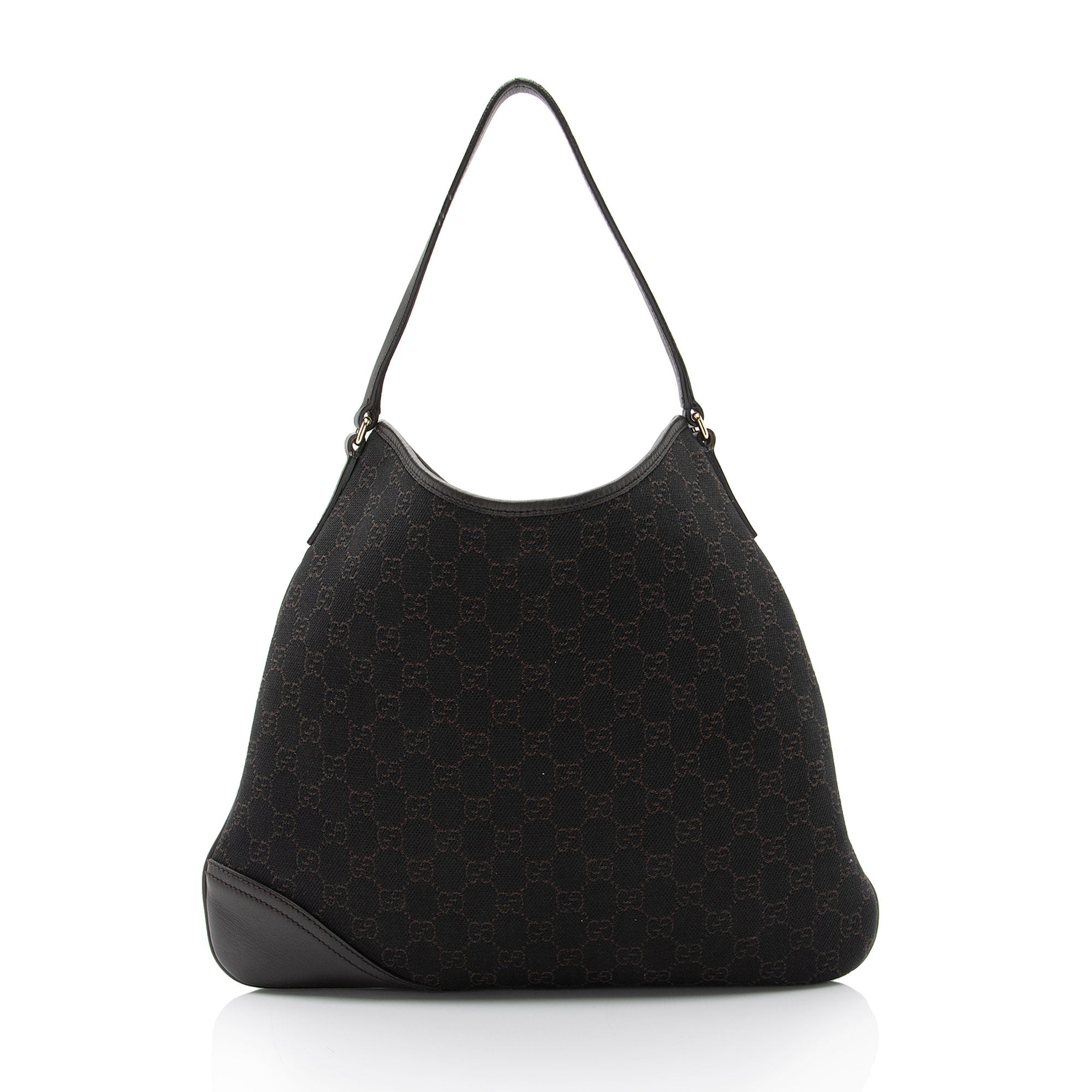Gucci GG Canvas Britt Medium Hobo (SHF-nj2RBV)