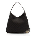 Gucci GG Canvas Britt Medium Hobo (SHF-9NPGMO)