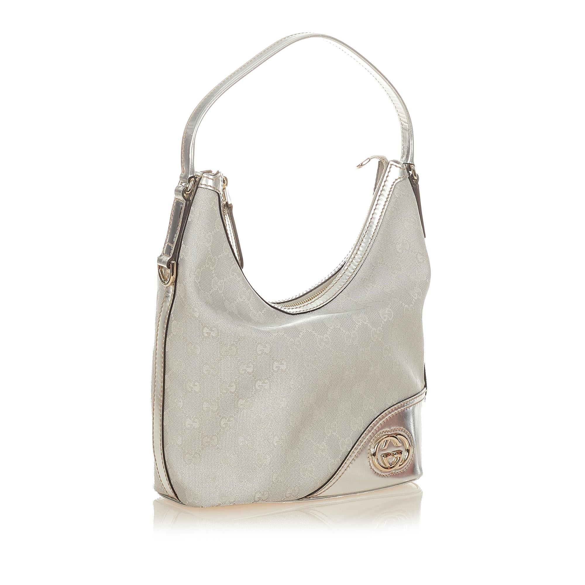 Gucci Gucci Canvas Britt Shoulder Bag (SHG-25901)