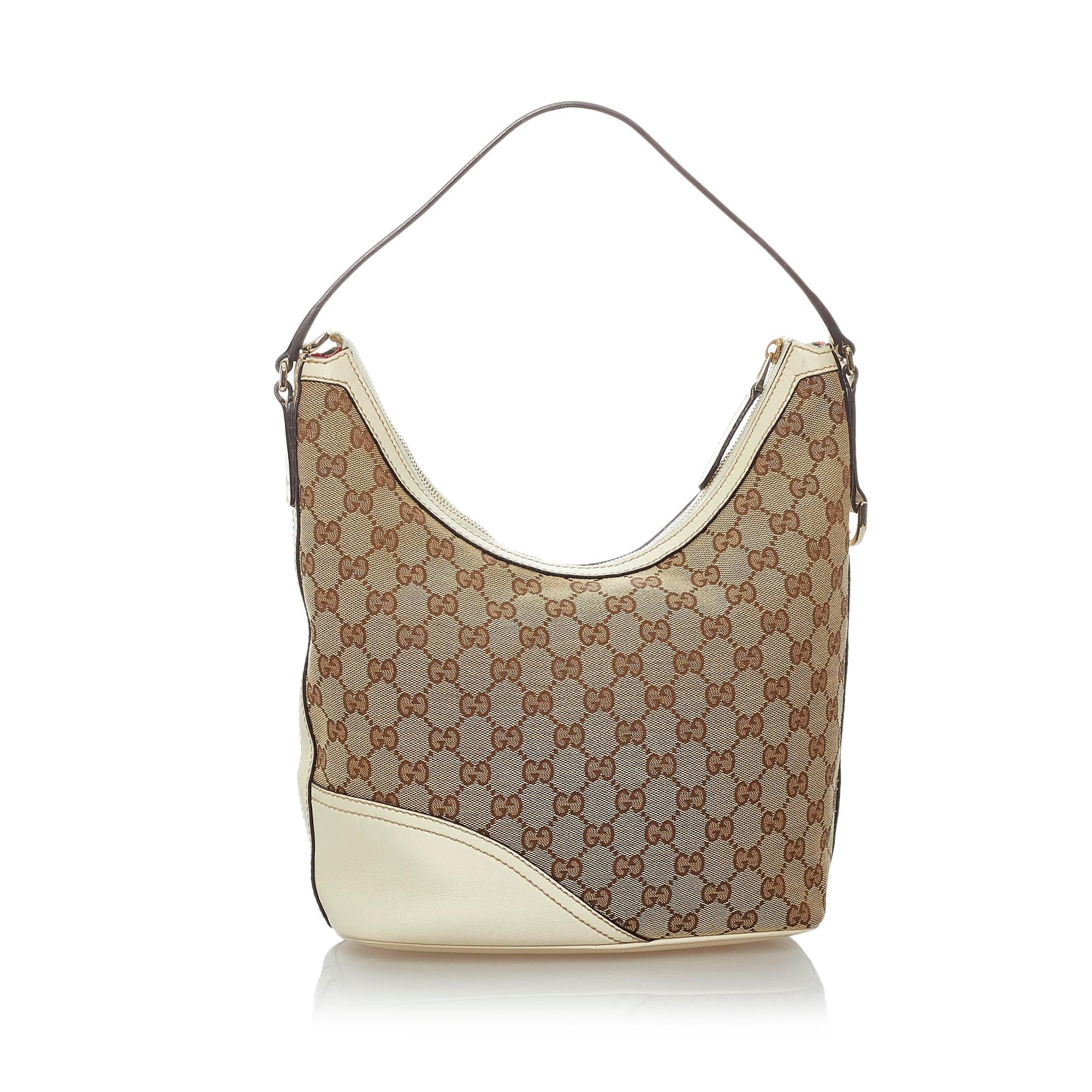 Gucci Gucci Canvas Britt Shoulder Bag (SHG-29822)