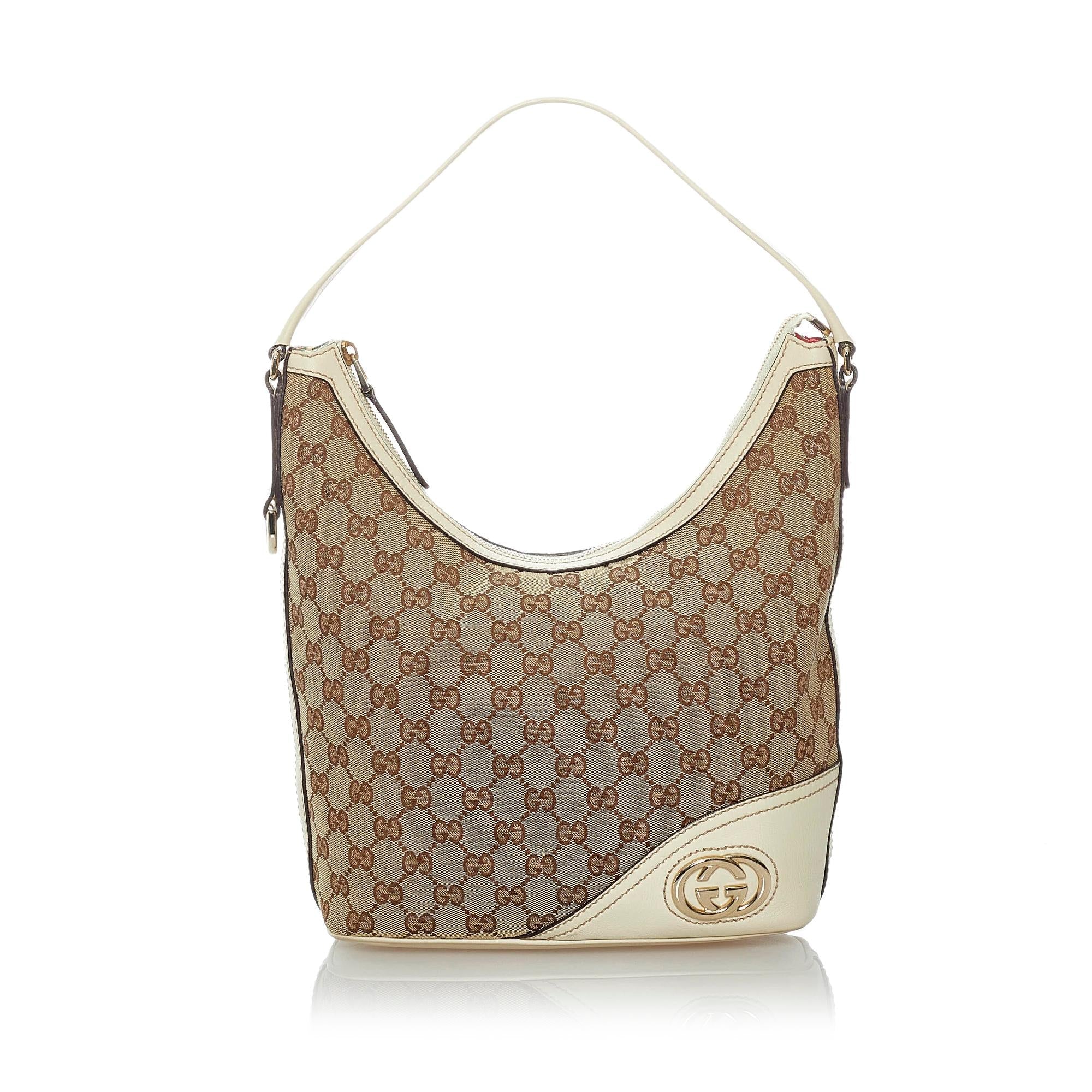 Gucci Gucci Canvas Britt Shoulder Bag (SHG-29822)