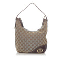 Gucci Gucci Canvas Britt Shoulder Bag (SHG-33188)