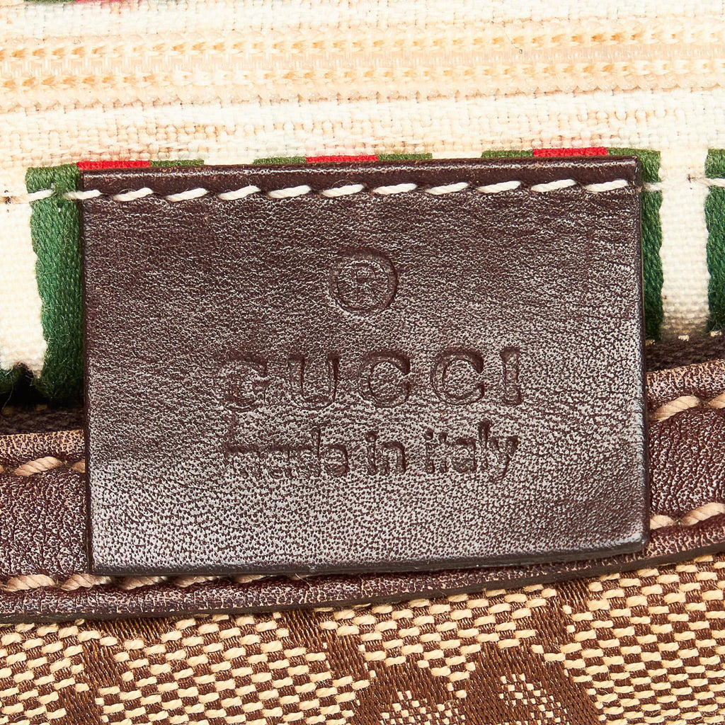 Gucci Gucci Canvas Britt Shoulder Bag (SHG-33188)