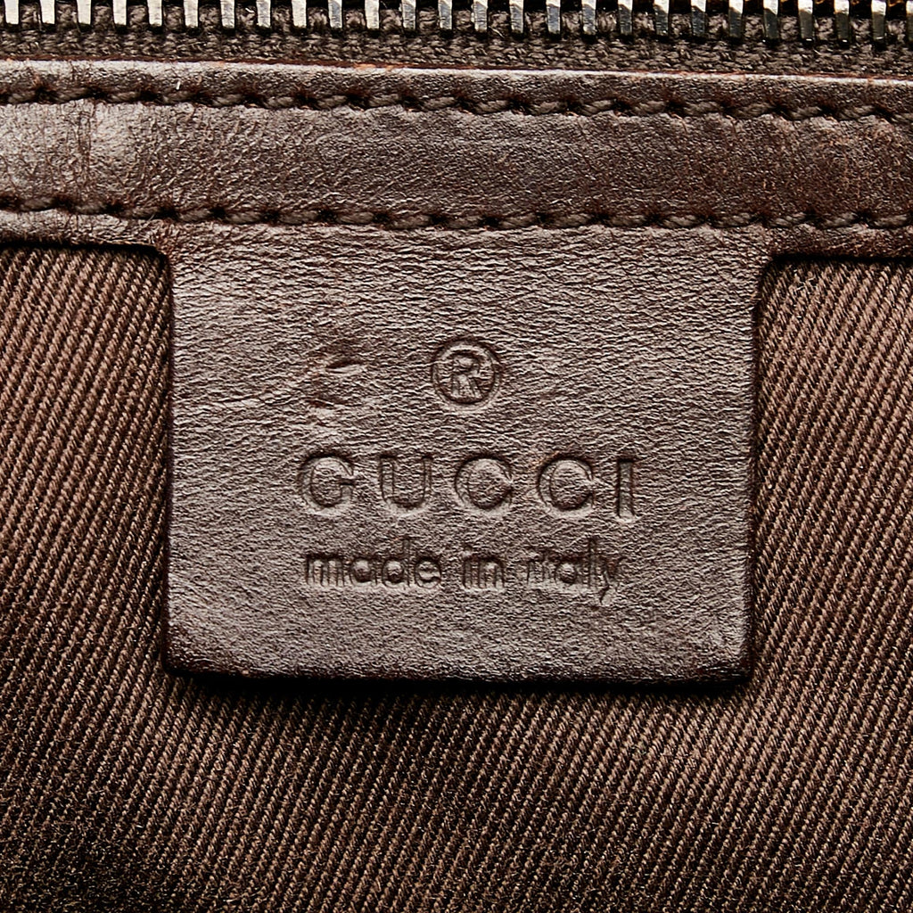 Gucci Gucci Canvas Bucket Bag (SHG-32842)