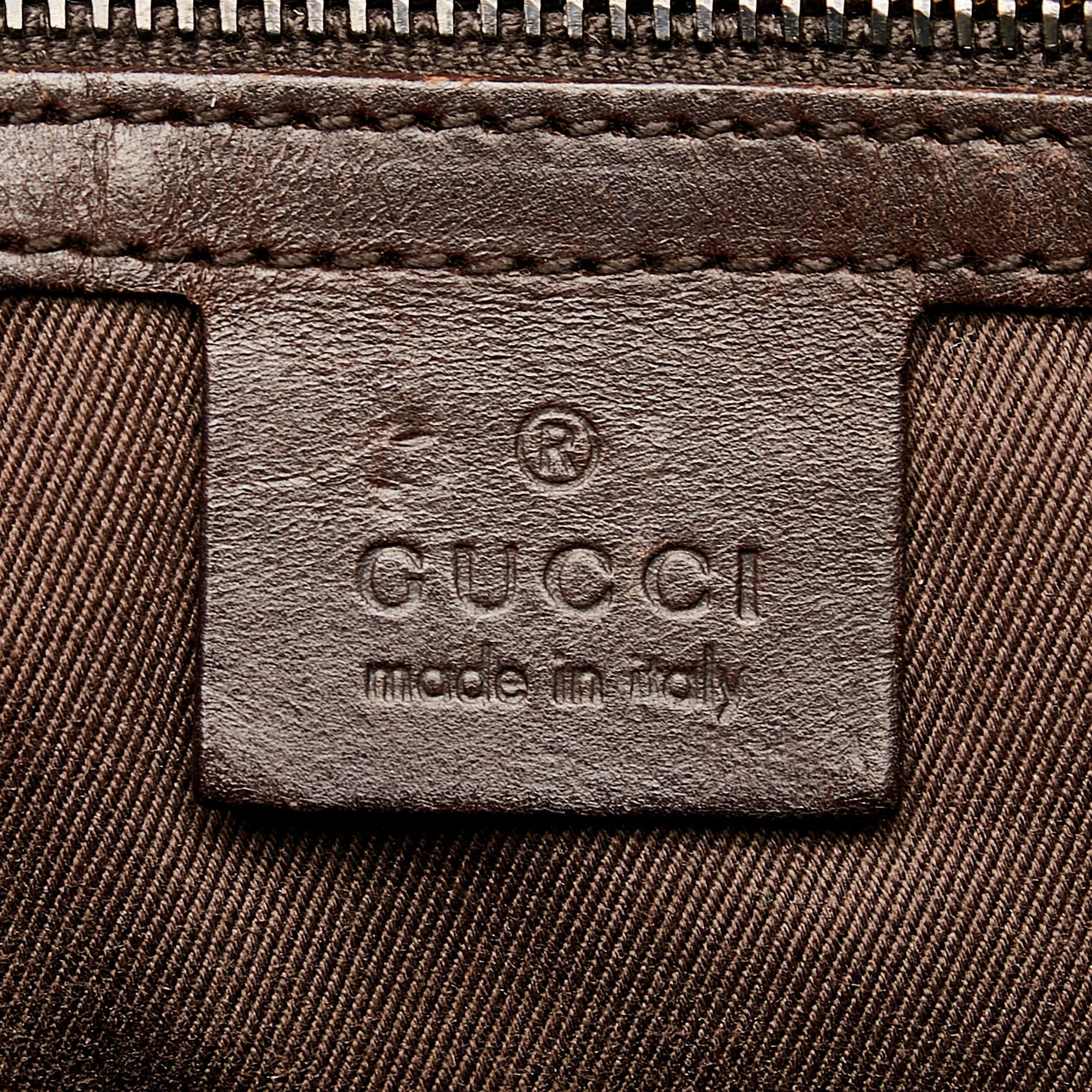 Gucci Gucci Canvas Bucket Bag (SHG-32842)