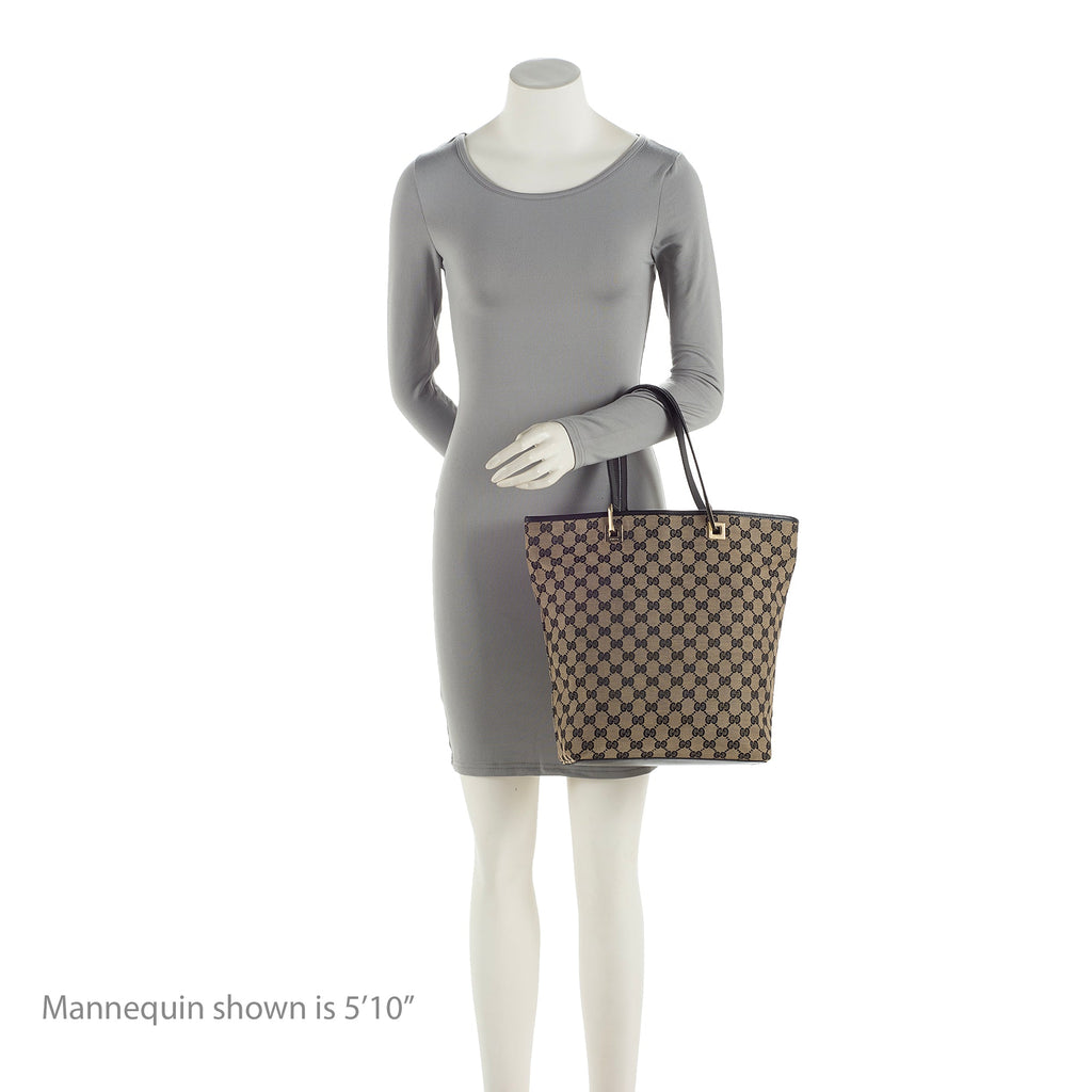 Gucci GG Canvas Bucket Medium Tote (SHF-22729)