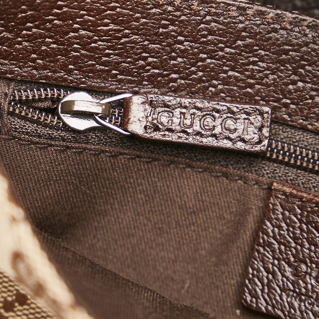 Gucci GG Canvas Buckle Belt Bag (SHG-35416)