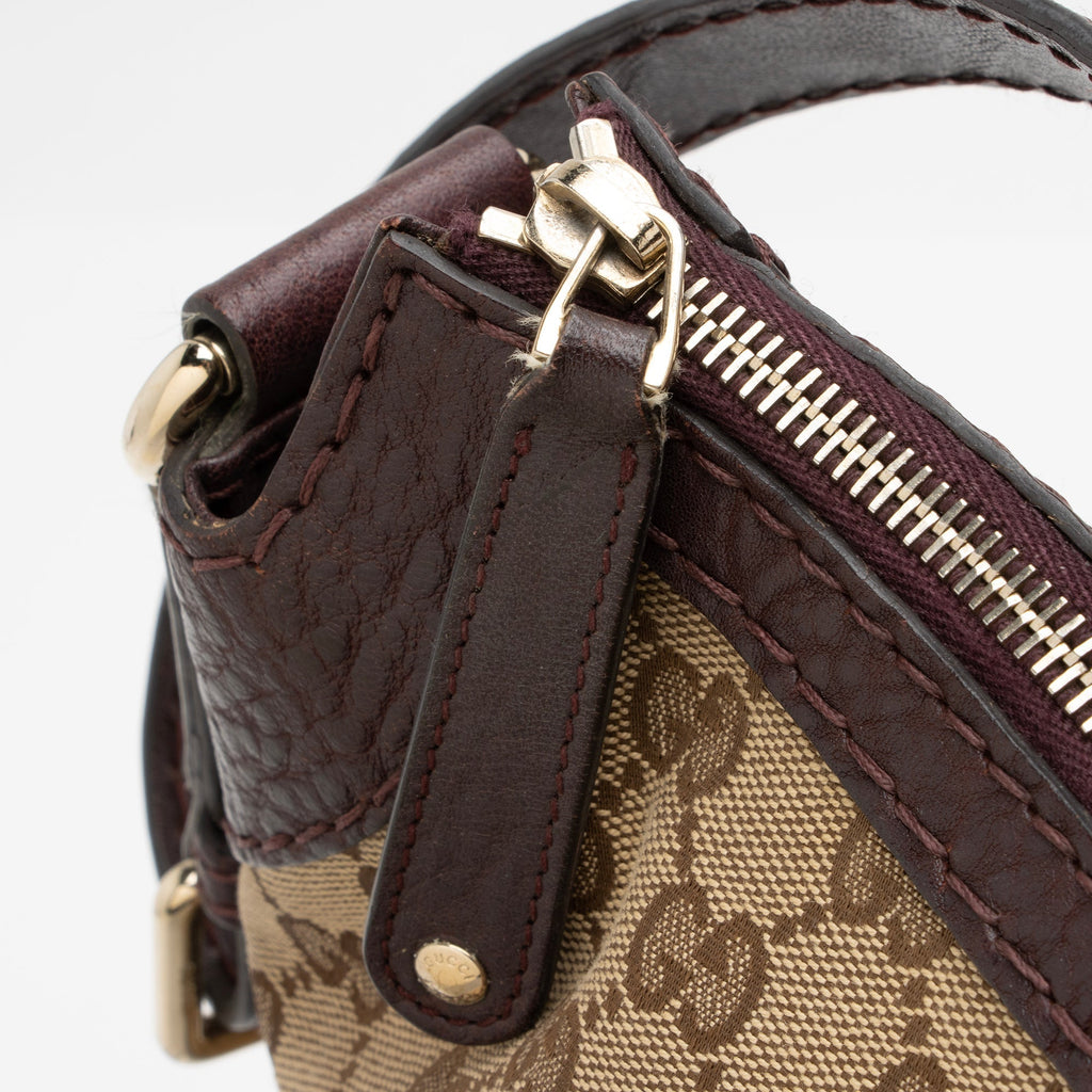 Gucci GG Canvas Charlotte Medium Shoulder Bag (SHF-23266)