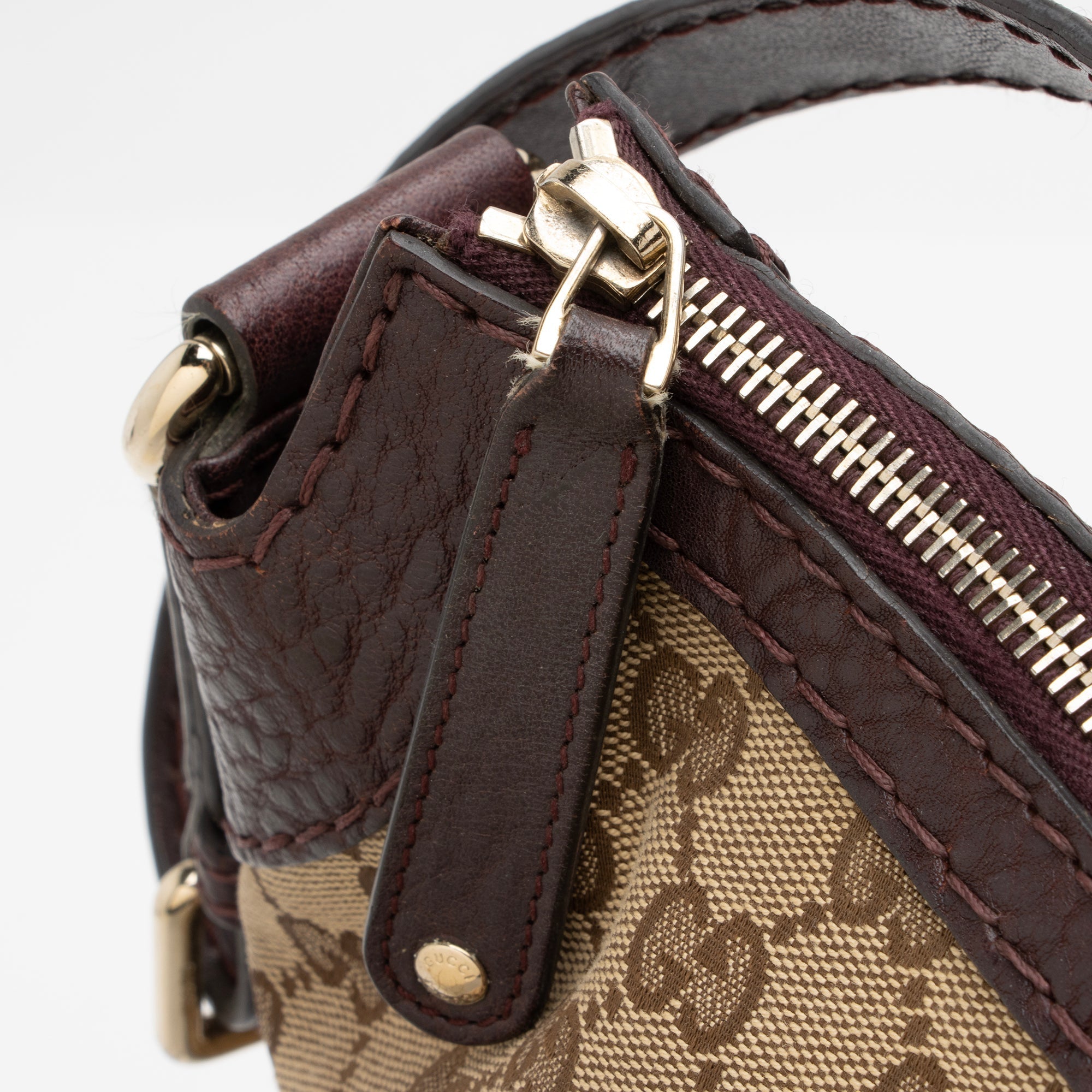 Gucci GG Canvas Charlotte Medium Shoulder Bag (SHF-23266)
