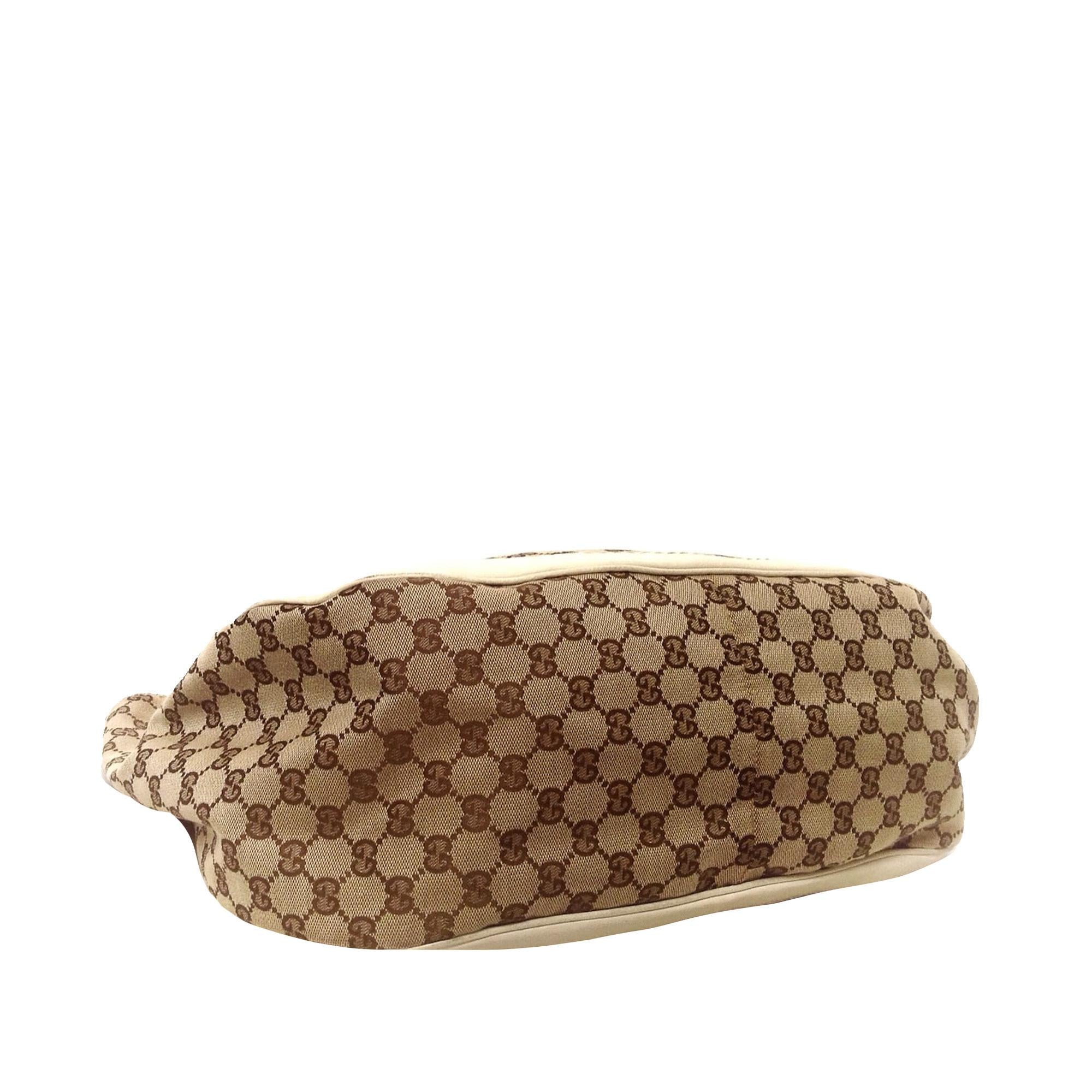 Gucci Gucci Canvas Charlotte Shoulder Bag (SHG-28369)