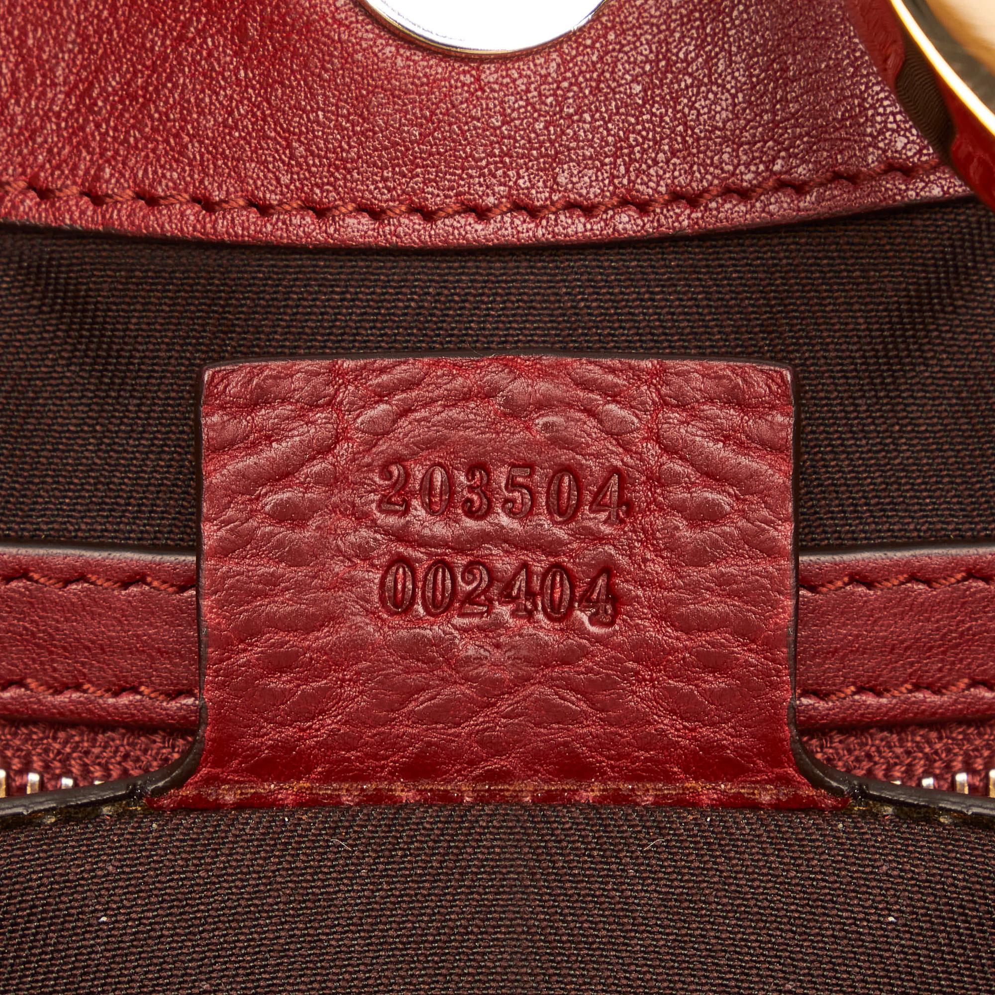 Gucci Gucci Canvas Charlotte Shoulder Bag (SHG-28683)