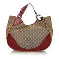 Gucci Gucci Canvas Charlotte Shoulder Bag (SHG-28683)