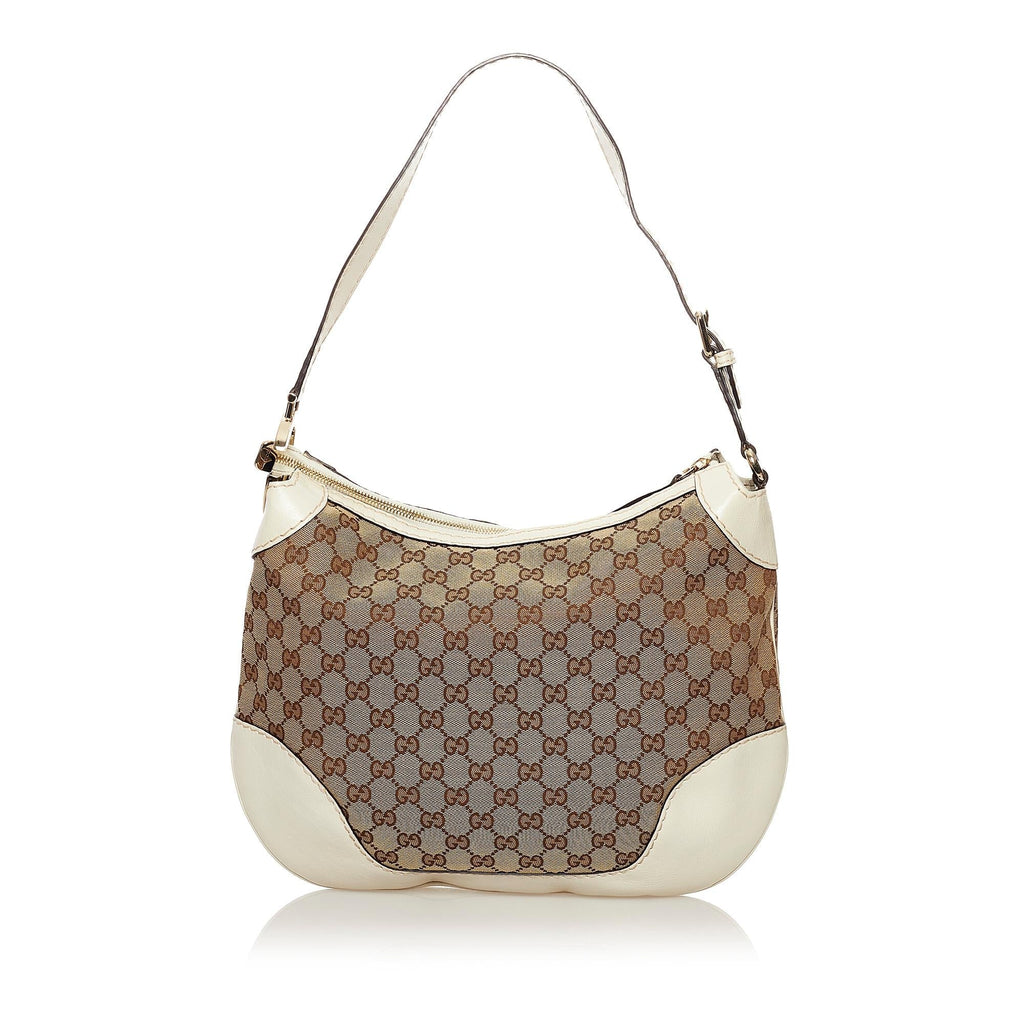 Gucci Gucci Canvas Charlotte Shoulder Bag (SHG-32682)