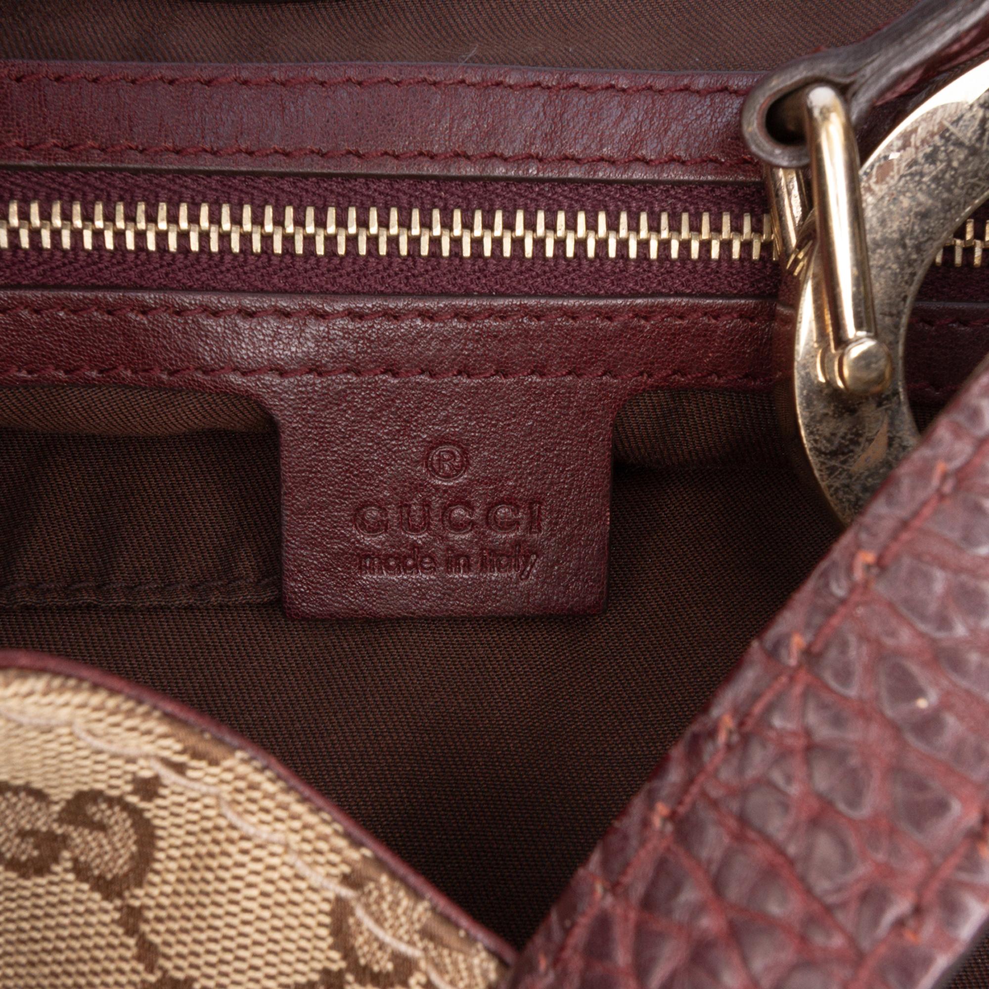 Gucci GG Canvas Charlotte Tote